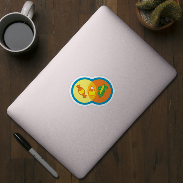 Candy Corn Venn by DetourShirts